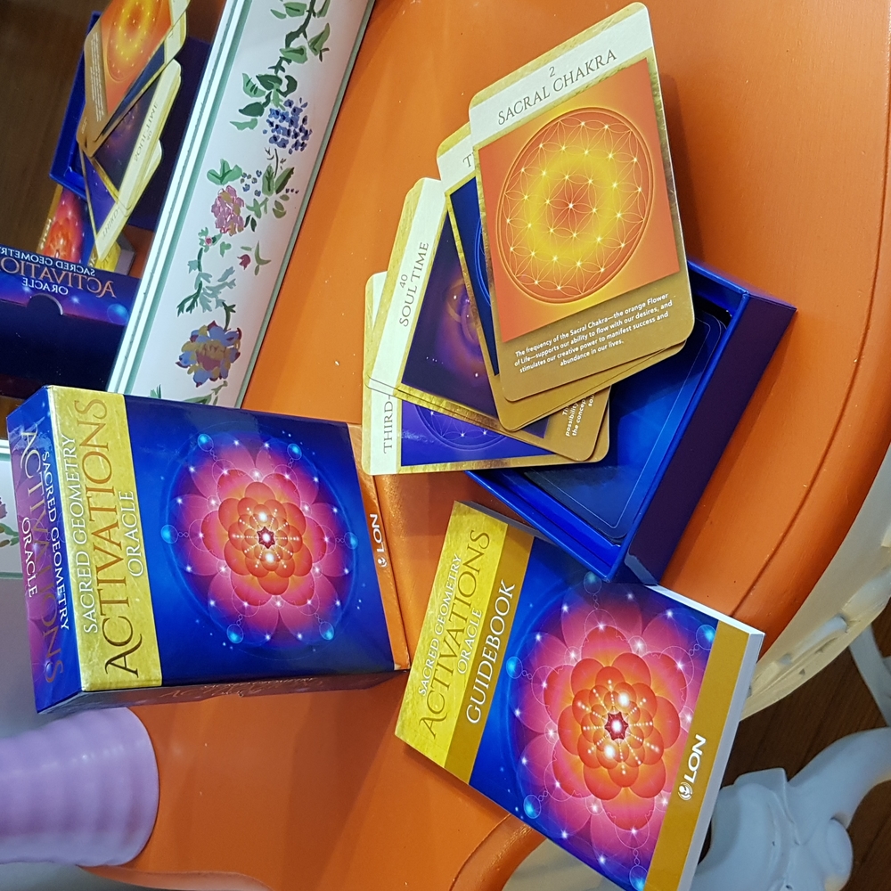 Oracle Tarot Sacred Geometry Activation Cards